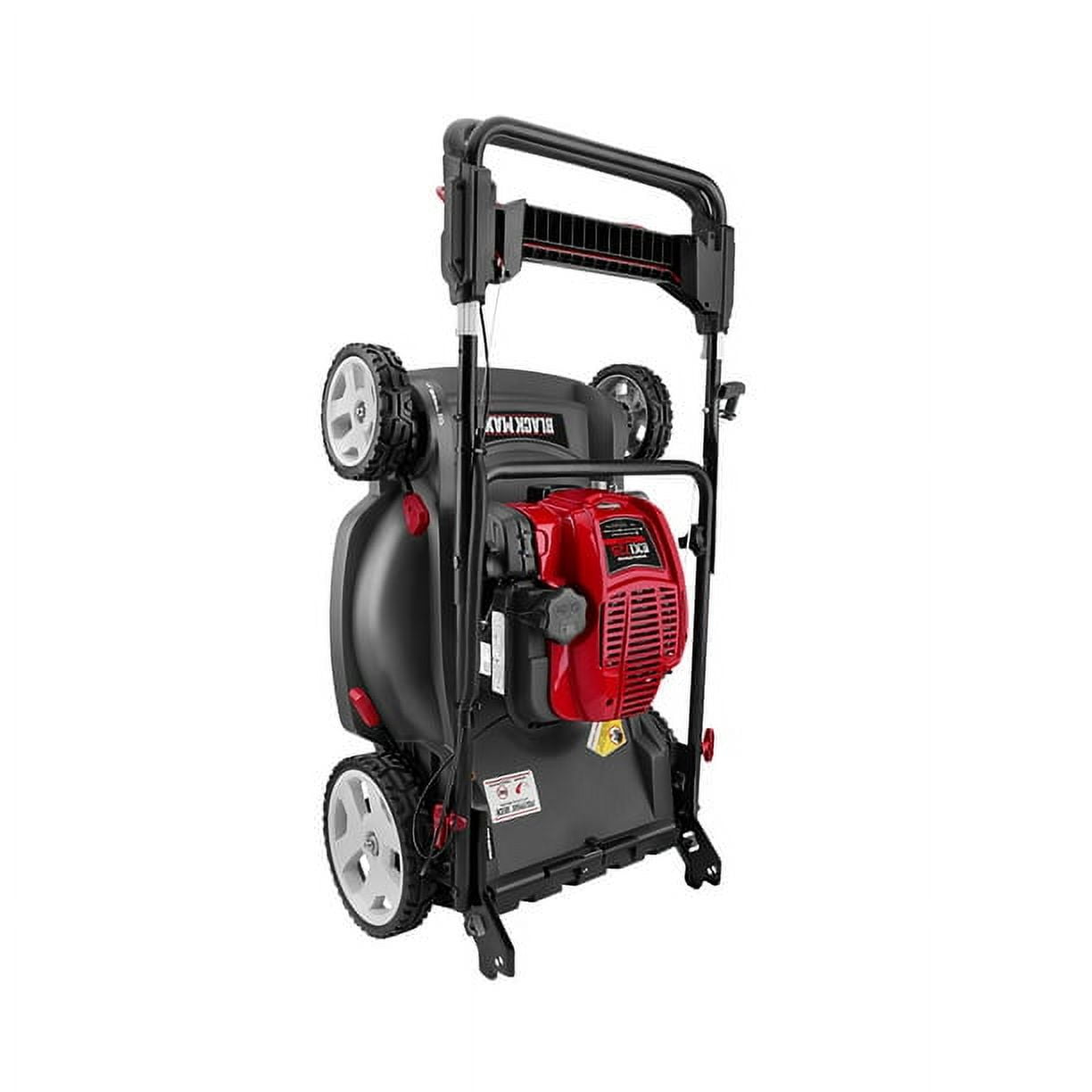 Restored Black Max 21-inch 3-in-1 Self-Propelled Gas Mower with Perfect Pace Technology (Refurbished)