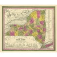 thumbnail image 3 of Mitchell 23x20 Black Modern Framed Museum Art Print Titled - New York - Mitchell 1846, 3 of 5