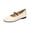Beige, variant on Willtoo Women's Ballet Flats Mary Jane Shoes, Round Toe Comfortable Dressy Casual Flats Slip-on Work Daily Soft Shoes