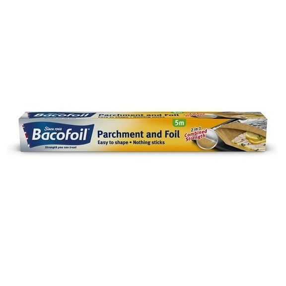 Bacofoil 2in1 Parchment and Foil 5m x 30cm