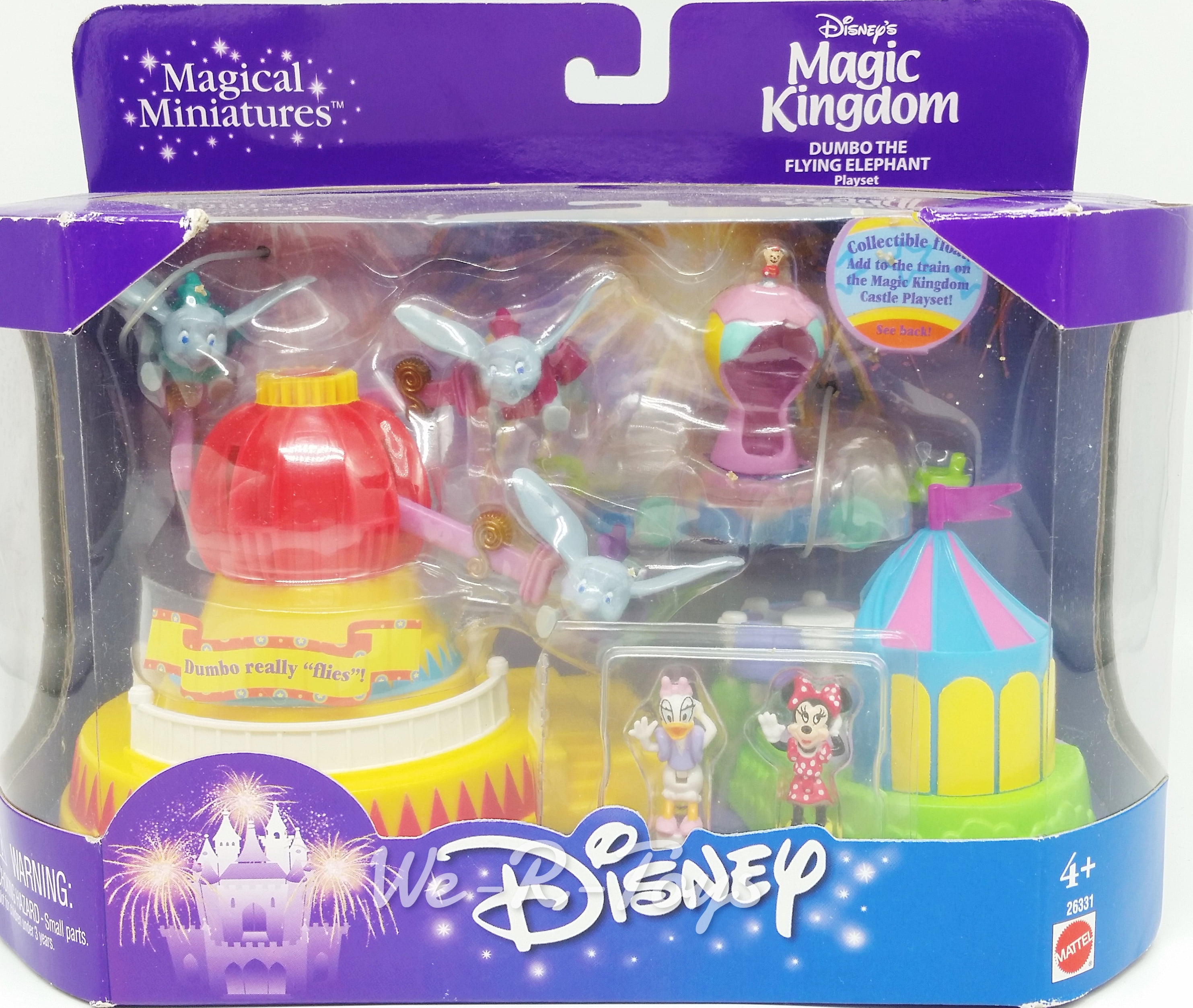 Disney Magical Miniatures Magic Kingdom Castle Playset Mattel 2000 for sale online 
