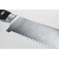 thumbnail image 3 of Wusthof Classic Ikon 9" Double-Serrated Bread Knife, Black, Stainless (1040331123), 3 of 5