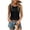 Black—Tank Tops for Women, variant on AGWOLF Womens Sleeveless Tank Tops V Neck Twist Knot Boho Tanks Crochet Hollow Out Summer Top Loose Fit Basic Casual Beach ops Black S