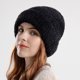 thumbnail image 4 of 1 gorro de lana de punto, versátil, cálido para exteriores, protección para los oídos, gorro frío, 4 of 5