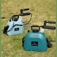 thumbnail image 3 of BOKYAN 5L Electric Sprayer Backpack Weed Sprayer for Plants Flowers, Battery Powered Lawn & Garden Sprayer with 3 Nozzles, Green (1.32 gal / 5 Liters), 3 of 5