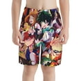 thumbnail image 2 of My Hero Academia Swim Trunk, Beach Board Shorts For Boys Girls, Quick Dry Swimsuit With Mesh Linning, Swimming Trunks For Kids Teens, 2 of 9