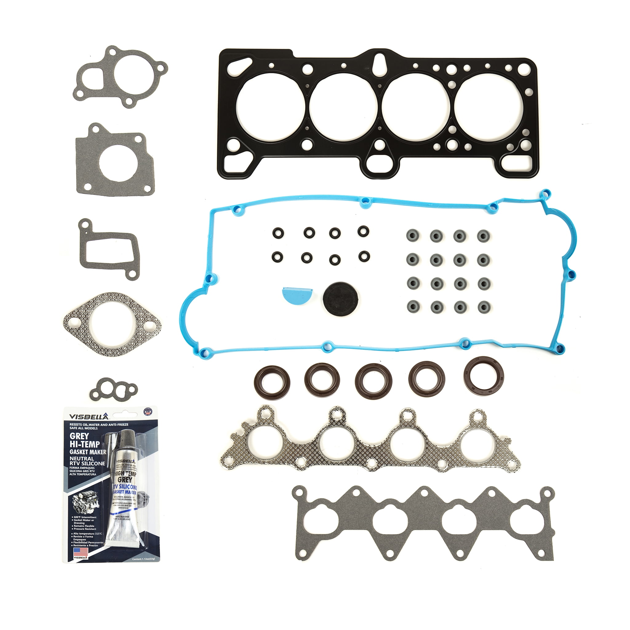 Evergreen HS5023B Head Gasket Set Fits 2005 Hyundai Accent 1.6 DOHC