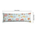 thumbnail image 6 of Boho Mushroom Body Pillow Cover - Soft & Breathable Fabric, Hidden Zipper, 20"x54", Vintage Mushroom Print - Perfect Gift for Side Sleepers, Cottagecore Decor & Pregnancy Support, 6 of 7