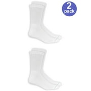 DR Scholl's Big and Tall Men's Diabetic Crew Socks, 2 Pack