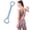 Blue#003, variant on Figure 8 Resistance Bands with Handles, Silicone Exercise Bands for Women & Men, 20 lb Tension Rope for Arm Workout Equipment, Stretching Bands for Yoga(Pink)
