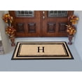 thumbnail image 7 of A1HC Natural Coir & Rubber Door Mat - 30"x 60", Hand-Flocked, Thick, Durable, Heavy-Duty, Indoor/Outdoor Doormat monogrammed, 7 of 7