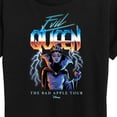 thumbnail image 3 of Disney Villains - Evil Queen Bad Apple Tour - Women's Short Sleeve Graphic T-Shirt, 3 of 5