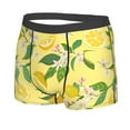 thumbnail image 2 of Balery Lemon Men's Boxer Briefs, Soft and Breathable Cotton Underwear with nylon Waistband-X-Large, 2 of 9