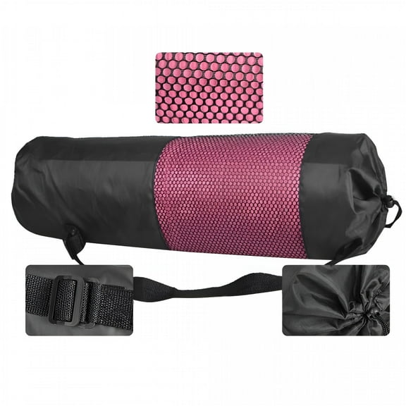 BESTSKY Yoga Mat Bag | Yoga Carrier Backpack With Versatile Storage Mesh And Zip