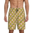 thumbnail image 3 of Lsque Wireless Antenna Icon1 Mens Sleep Pajama Shorts,Short Pajama Pants, Cotton Ultra-Soft Knit-3X-Large, 3 of 9