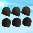 thumbnail image 6 of YIHONGMU Elasticated U Shape Net Cap for Men (6pc, Black), 6 of 6