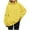 Yellow, variant on Xunlbb Sweatshirt for Women,Women's Solid Color Long Sleeved Pocket Loose Hooded Top Sweatshirt,Size S-2XL