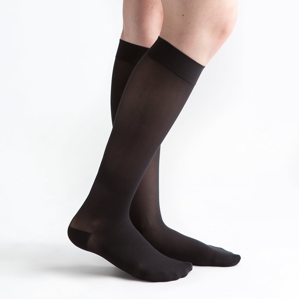 AccuCare Canada - Women's Sheer 15-20 mmHg Closed Toe Knee Highs by ...