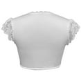 thumbnail image 4 of Oktoberfest Dirndl Blouse Women 2025 Tie Front Lace Dirndl Shirt Oktoberfest Top Traditional Outfit, 4 of 6