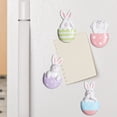 thumbnail image 1 of Easter Decorations Mini Easter Bunny Easter Egg Refrigerator Sticker for Home Party Decoration and Gifting 4PCS, 1 of 8