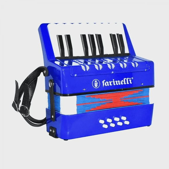 Acordeon Farinelli Infantil 17 Teclas y 8 Bajos