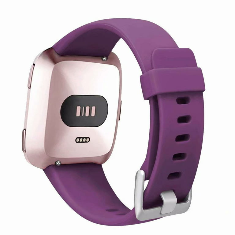 Compatible with Fitbit Versa 2/Versa/Versa Lite Edition/Versa Special  Edition Bands, Upgrade Replacement Wristbands for Fitbit for Women Men  Small for 5.5\