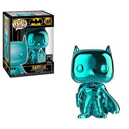DC Funko POP! Heroes Batman Vinyl Figure (Teal Chrome)