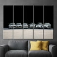 thumbnail image 5 of Garage Printed, Car Design Canvas History Art Canvas, Car Wall Art, Car All 5 Series Printed Canvas, Car 5 Series Car Canvas, Car All 5 Series Art Canvas, Canvas Wall Decor - 4P-Rolled Canvas, 5 of 9