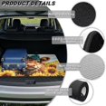 thumbnail image 6 of KUIFORTI Sunflower Cow Print Universal Car Trunk Mat Easy to Clean Car Cargo Liner Vehicle Interior Accessories Anti-Slip Suitable for Most Car Automotive Trunk Protection Mat, 6 of 7