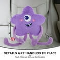 thumbnail image 2 of WEUVEB Decorative Living Room Pillow Monster Car Pillow Plush Purple 1Pack for Home Decor, 2 of 9
