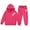 Z6-Hot Pink, variant on shqvo Horse Lover Hoodie Outfits Set for Kids Girls Boys Letter Graphic Hoodies with Sweatpants Casual Comfy Two Piece Outfit Loungewear For Daily Wear