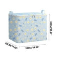 thumbnail image 2 of SLYNSHome Non-woven Zipper Storage Bag Moving Quilt Storage Basket Travel Large-capacity Clothing Storage Bag, 2 of 3