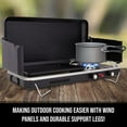 thumbnail image 4 of Hike Crew Portable Gas Camping Stove Grill Propane Burner for Camping and Outdoor Cooking, 4 of 6