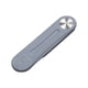 thumbnail image 1 of Soporte de la extensión del ordenador del soporte del clip de montaje lateral plegable 1pc (plata), 1 of 4