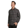 thumbnail image 5 of Chaps Men's & Big Men's Double Faced Long Sleeve Button Down Holiday Plaid Shirt, 5 of 6