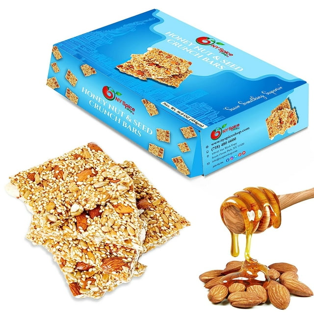 NY SPICE SHOP Honey Nut & Seed Crunch Brittle 5 Pound Crunchy