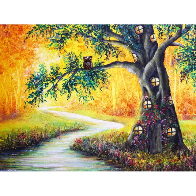 Taladro Diamond Painting (DE0616) 5D DIY Kits de punto de cruz a todo color (LD071) 50x70cm Hugtrwg Para estrenar