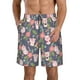 thumbnail image 1 of Fotbe Pigs 1 Trajes de Baño Estampados para Hombre, Shorts de Verano de Secado Rápido, Ropa de Playa, Bañadores-Small, 1 of 6