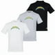 thumbnail image 1 of NFL Paquete de 3 Playeras Los Angeles Chargers para Hombre, Talla Mediana, 1 of 4