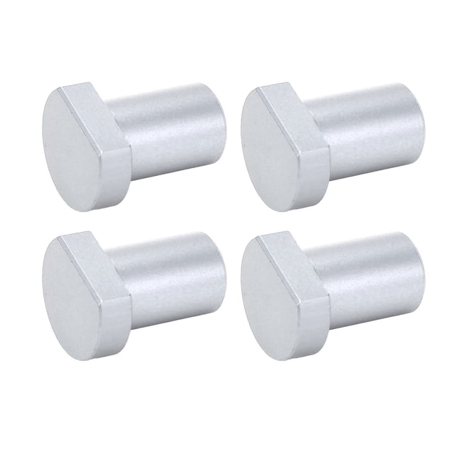 Topes de freno Jadeshay para banco de trabajo 4 piezas Perros de banco Aleación de aluminio 19 mm