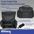 thumbnail image 5 of Ultimaxx Large Carrying Case/Gadget Bag for Sony, Nikon, Canon, Olympus, Pentax, Panasonic, Samsung & Many More SLR Cameras & Camcorders, 5 of 7