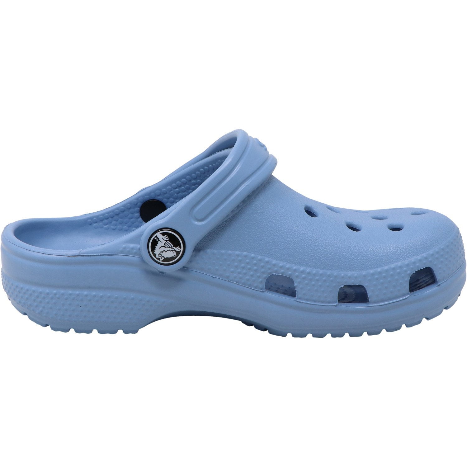 chambray blue crocs