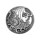 thumbnail image 5 of Escudo medieval Broches Pin Capa Chal Pin Joyería 6 Hugo Vintage Viking Norse Broche, 5 of 9