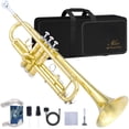 thumbnail image 1 of Juego estándar Trumpet ALLSET ABT-400 Bb con funda y accesorios, 1 of 6