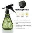 thumbnail image 6 of 2 Pcs Spray Bottles, 500 ml/17 oz Empty Water Spray Bottles, Plastic Reusable Adjustable Mist Sprayer Squirt Bottles Containers Refillable for Cleaning Solutions, Gardening, Plants (Green), 6 of 12