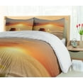 thumbnail image 4 of Ambesonne Boho Duvet Cover Set, Yoga Candle, 2-Calking, Orange Sand Brown, 4 of 6