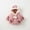 Purple, variant on TAGOLD Kids Coats Toddler Girls Solid Color Plush Cute Flowers Rabbit Ears Winter Hoodie Thick Coat Cloak