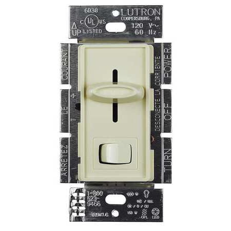 Lutron 00896 - 120 volt Ivory Single Pole / 3-Way LED / Incandescent