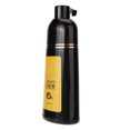 thumbnail image 3 of Champú para el cabello negro de plantas naturales de 400ml, tinte para el cabello, champú para colorear negro, champú para el cuidado del cabelloNegro 400ml, 3 of 5