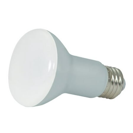 SatcoProductsandLighting 7 Watt (50 Watt Equivalent), R20 LED, Dimmable Light Bulb, Warm White (2700K) E26/Medium (Standard)